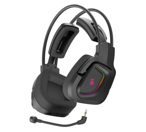 Наушники с микрофоном A4Tech Bloody MR575 черный BT оголовье (MR575) Наушники с микрофоном A4Tech Bloody MR575 черный BT оголовье (MR575)