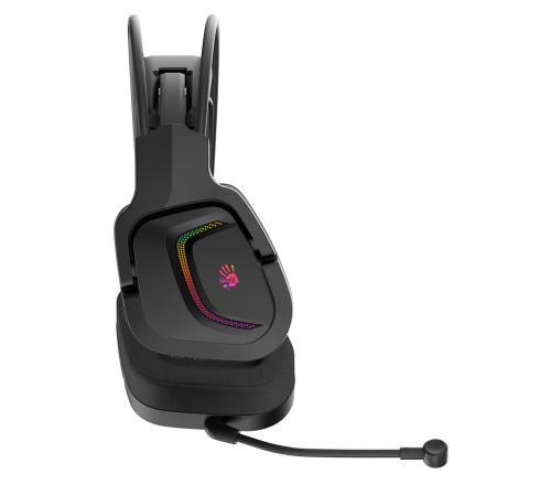 Наушники с микрофоном A4Tech Bloody MR575 черный BT оголовье (MR575) Наушники с микрофоном A4Tech Bloody MR575 черный BT оголовье (MR575)