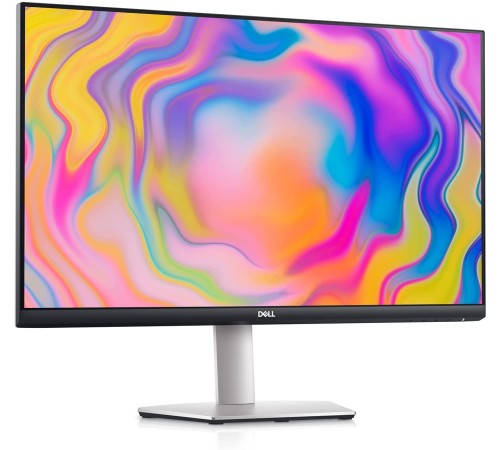 Монитор Dell 27" S2722QC черный IPS LED 16:9 HDMI M/M матовая HAS Pivot 350cd 178гр/178гр 3840x2160 Ultra HD USB 7.1кг