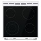 Плита Электрическая Gorenje GECS6C70WC белый/черный