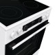 Плита Электрическая Gorenje GECS6C70WC белый/черный