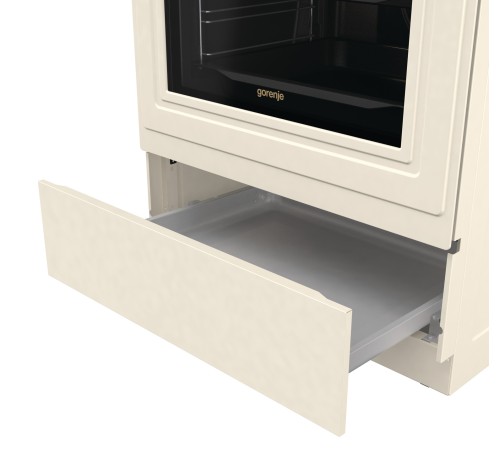 Плита Электрическая Gorenje GECS6B70CLI бежевый Плита Электрическая Gorenje GECS6B70CLI бежевый