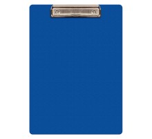 Папка-планшет Бюрократ -PD6004/BLUE A4 пластик 1.2мм синий