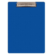 Папка-планшет Бюрократ -PD6004/BLUE A4 пластик 1.2мм синий