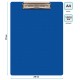 Папка-планшет Бюрократ -PD6004/BLUE A4 пластик 1.2мм синий