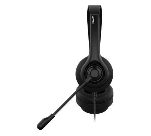 Наушники с микрофоном A4Tech HS-8i черный 1.8м накладные оголовье Наушники с микрофоном A4Tech HS-8i черный 1.8м накладные оголовье