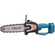 Sturm! CSC1808BL Аккумуляторная цепная пила б/щ Sturm!, 18 В, 1BatterySystem, шина 20 см, без ЗУ и АКБ [CSC1808BL]