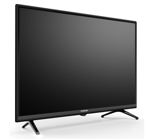 Телевизор LED Digma 32" DM-LED32SBB35 Яндекс.ТВ Slim Design черный/черный FULL HD 60Hz DVB-T DVB-T2 DVB-C DVB-S DVB-S2 USB WiFi Smart TV