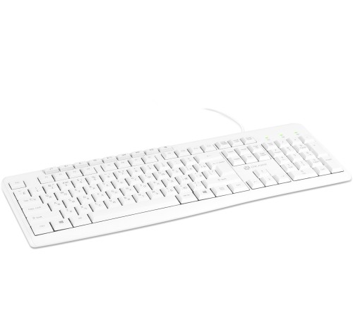 Клавиатура Оклик 305M белый USB Multimedia (1875227) Клавиатура Оклик 305M белый USB Multimedia (1875227)