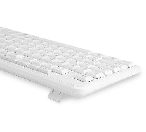 Клавиатура Оклик 305M белый USB Multimedia (1875227) Клавиатура Оклик 305M белый USB Multimedia (1875227)