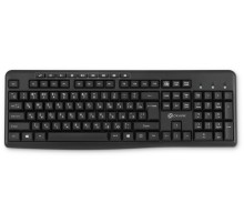 Клавиатура Оклик K225W черный USB беспроводная Multimedia [1875232]