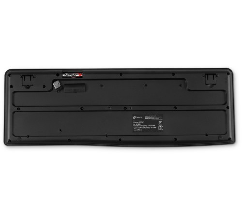 Клавиатура Оклик K225W черный USB беспроводная Multimedia [1875232]