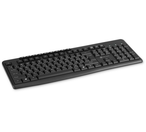 Клавиатура Оклик K225W черный USB беспроводная Multimedia [1875232]