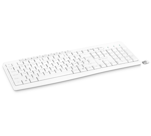 Клавиатура Оклик K225W белый USB беспроводная Multimedia (1875235) Клавиатура Оклик K225W белый USB беспроводная Multimedia (1875235)