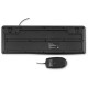 Клавиатура + мышь Оклик S650 клав:черный мышь:черный USB Multimedia (1875246)