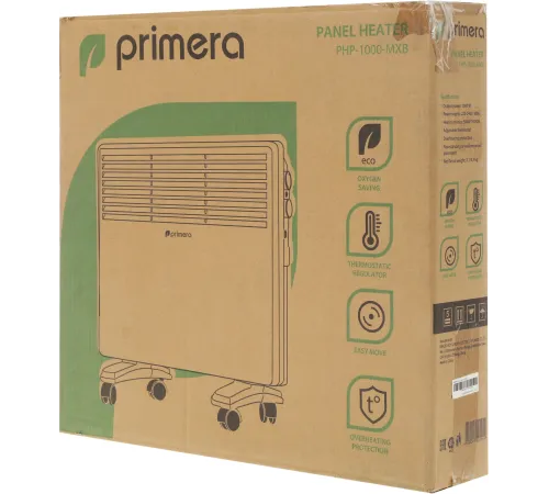 Конвектор Primera PHP-1000-MXB 1000Вт белый Конвектор Primera PHP-1000-MXB 1000Вт белый