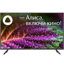 Телевизор LED Digma 43" DM-LED43UBB31 Яндекс.ТВ черный 4K Ultra HD 60Hz DVB-T DVB-T2 DVB-C DVB-S DVB-S2 USB WiFi Smart TV