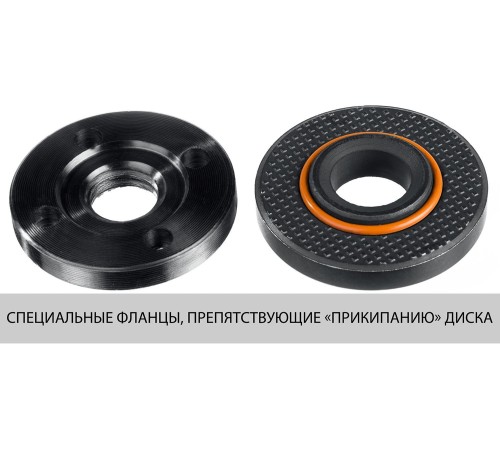 Углошлифовальная машина Зубр УШМ-125-1005 1000Вт 11000об/мин рез.шпин.:M14 d=125мм