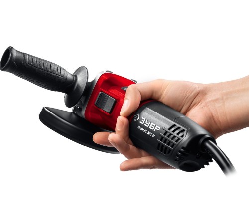 Углошлифовальная машина Зубр УШМ-125-1005 1000Вт 11000об/мин рез.шпин.:M14 d=125мм