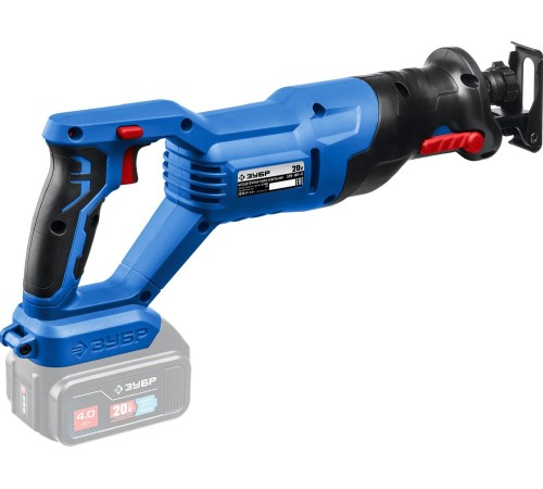 Сабельная пила Зубр SPB-180 аккум. 2600ход/мин