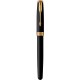 Ручка перьев. Parker Sonnet Core F528 (CW1931516) Matte Black GT F сталь нержавеющая подар.кор.