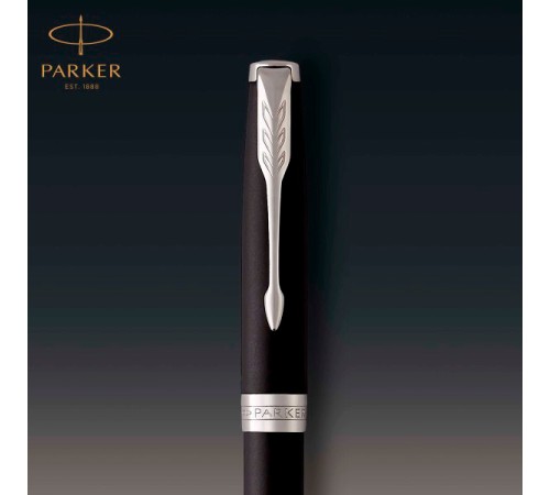 Ручка шариков. Parker Sonnet Core K529 (CW1931524) Matte Black CT M черн. черн. подар.кор. Ручка шариков. Parker Sonnet Core K529 (CW1931524) Matte Black CT M черн. черн. подар.кор.