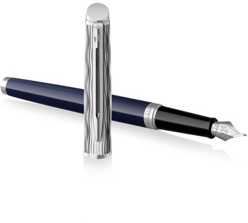 Ручка перьев. Waterman Hemisphere L`Essence du Bleu (CW2166467) LaqBlue CT F сталь нержавеющая подар.кор. Ручка перьев. Waterman Hemisphere L`Essence du Bleu (CW2166467) LaqBlue CT F сталь нержавеющая подар.кор.
