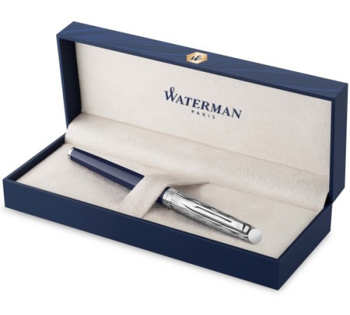 Ручка перьев. Waterman Hemisphere L`Essence du Bleu (CW2166467) LaqBlue CT F сталь нержавеющая подар.кор. Ручка перьев. Waterman Hemisphere L`Essence du Bleu (CW2166467) LaqBlue CT F сталь нержавеющая подар.кор.