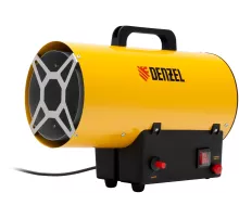 Тепловая пушка газовая Denzel GHG-15 15000Вт желтый/черный