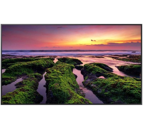 Панель Samsung 75" QB75B черный VA LED 8ms 16:9 HDMI M/M матовая 350cd 178гр/178гр 3840x1920 4K USB 38.3кг