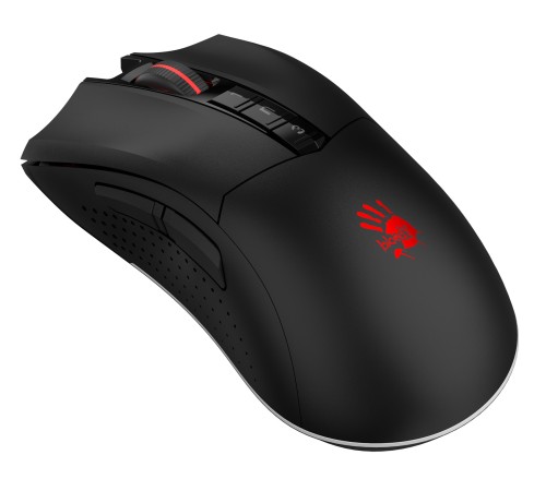 Мышь A4Tech Bloody R90 Plus черный оптическая (5000dpi) беспроводная USB (8but) Мышь A4Tech Bloody R90 Plus черный оптическая (5000dpi) беспроводная USB (8but)