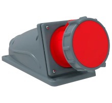 Вилка IEK PSN12-063-4 (упак.:1шт) 1м серый