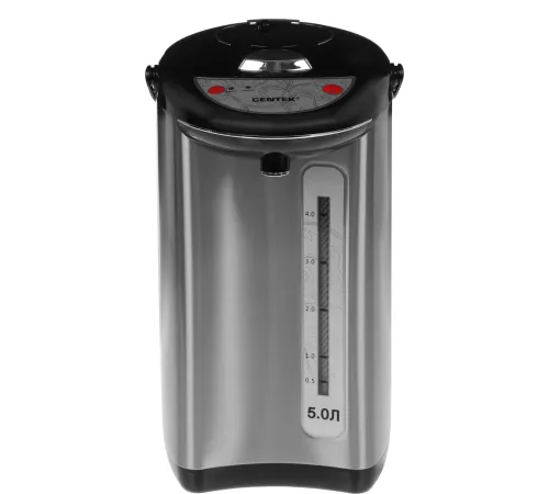Термопот Centek CT-1083 (сталь) 5.0л, 750Вт, 3 способа подачи воды, двойная защита от перегрева