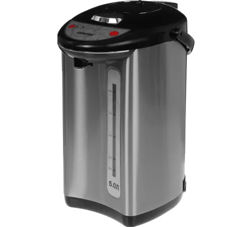 Термопот Centek CT-1083 (сталь) 5.0л, 750Вт, 3 способа подачи воды, двойная защита от перегрева