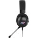 Наушники с микрофоном Acer AHW122 черный 2.1м мониторные USB оголовье (ZL.HDSCC.01U)