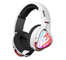 Наушники с микрофоном A4Tech Bloody MR720 белый/красный мониторные BT/Radio оголовье (MR720 NARAKA)