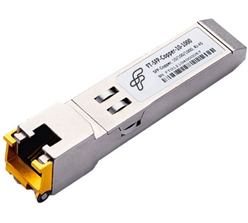 Трансивер Future Technologies FT-SFP-COPPER-10-1000 SFP 1Гбит/с Трансивер Future Technologies FT-SFP-COPPER-10-1000 SFP 1Гбит/с
