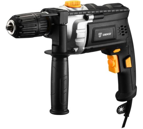 Дрель ударная Deko DKID1200W 1200Вт патрон:быстрозажимной реверс (кейс в комплекте) (063-4327)