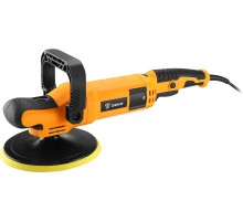 Полировальная машина Deko ZKP1500 PRO 1500Вт 11000об/мин рез.шпин.:M14 d=180мм