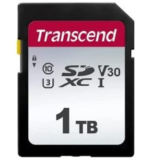 Флеш карта SDXC 1Tb Class10 Transcend TS1TSDC300S w/o adapter