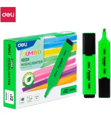 Текстовыделитель Deli EU366-GN скошенный пиш. наконечник 1-5мм зеленый