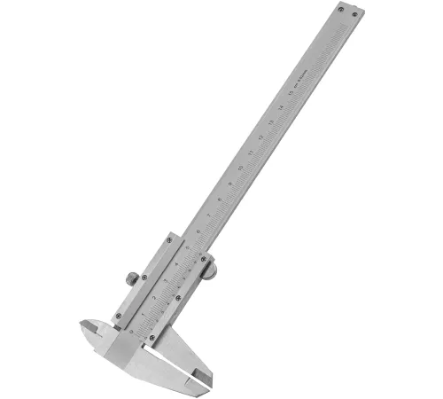 Штангенциркуль MATRIX 316315  150 мм цена деления  0.02 мм металлический с глубиномером