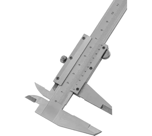 Штангенциркуль MATRIX 316315  150 мм цена деления  0.02 мм металлический с глубиномером