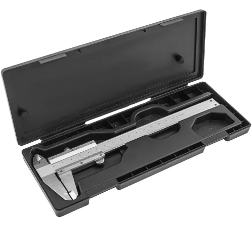 Штангенциркуль MATRIX 316315  150 мм цена деления  0.02 мм металлический с глубиномером