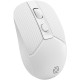 Мышь Оклик 509MW white белый оптическая (1600dpi) беспроводная USB для ноутбука (3but)