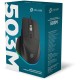 Мышь Оклик 503M черный оптическая (6400dpi) silent USB для ноутбука (6but)