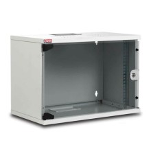 Шкаф коммутационный Lande NetBox Soho (LN-SH07U5430-LG-F0-1) настенный 7U 540x300мм пер.дв.стекл задн.дв.стал.лист несъемн.бок.пан. направл.под закл.гайки 80кг серый 310мм 8.3кг 370мм IP20 сталь