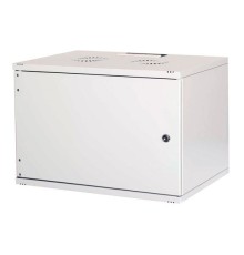 Шкаф коммутационный Lande NetBox Soho (LN-SH12U5460-LG-F0-2) настенный 12U 540x600мм пер.дв.металл задн.дв.стал.лист несъемн.бок.пан. направл.под закл.гайки 80кг серый 15.2кг 595мм IP20 сталь