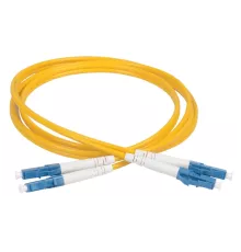Патч-корд ITK FPC09-LCU-LCU-C2L-2M 2x9/125 OS1/OS2 LC дуплекс UPC-LC дуплекс UPC 2м LSZH желтый