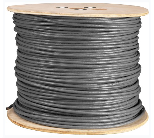 Кабель сетевой Buro BU-COP-050-FTP FTP 4 пары cat5E solid 0.50мм Cu 305м серый Кабель сетевой Buro BU-COP-050-FTP FTP 4 пары cat5E solid 0.50мм Cu 305м серый